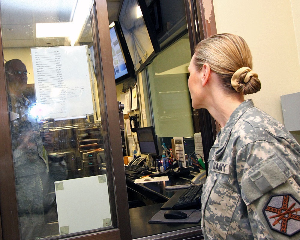 USAG-J Col. Joy Curriera visits Directorate Emergency Services on USAG-O Torii Station