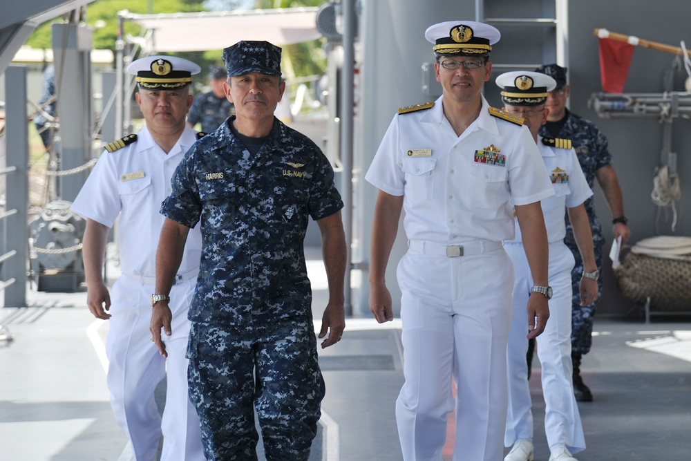 JS Kashima port visit