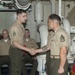 CLB 22 corporals course graduates aboard Mesa Verde