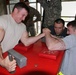Latvian and US troops square off in allied arm-wrestling showdown