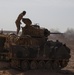 JAF armored vehicles shoot live-fire range during Eager Lion 2014