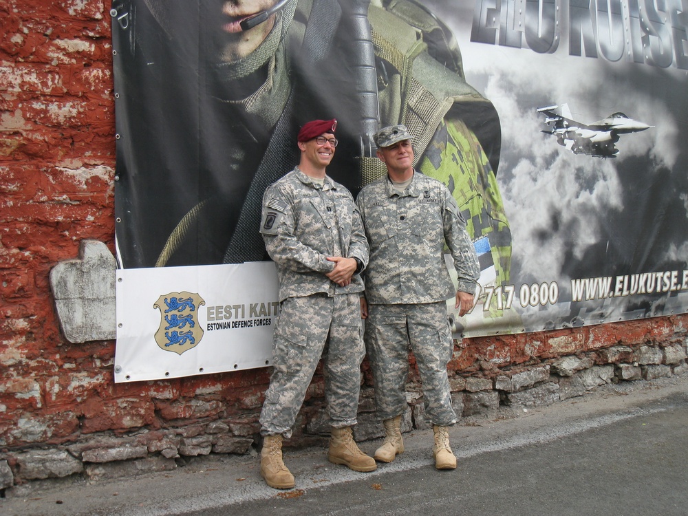 Hall brothers reunite in the Baltics