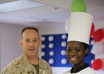 Cherry Point Marines compete for the Chef of the Quarter competition