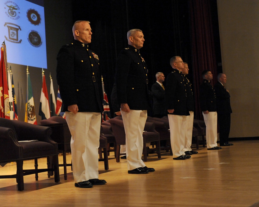 Marine Corps University 2014 Graduation