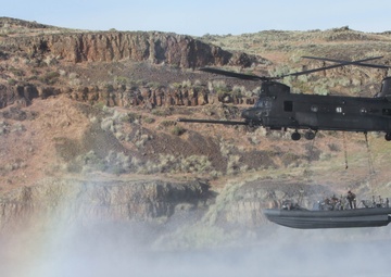 Special Boat Team takes flight with Nightstalkers