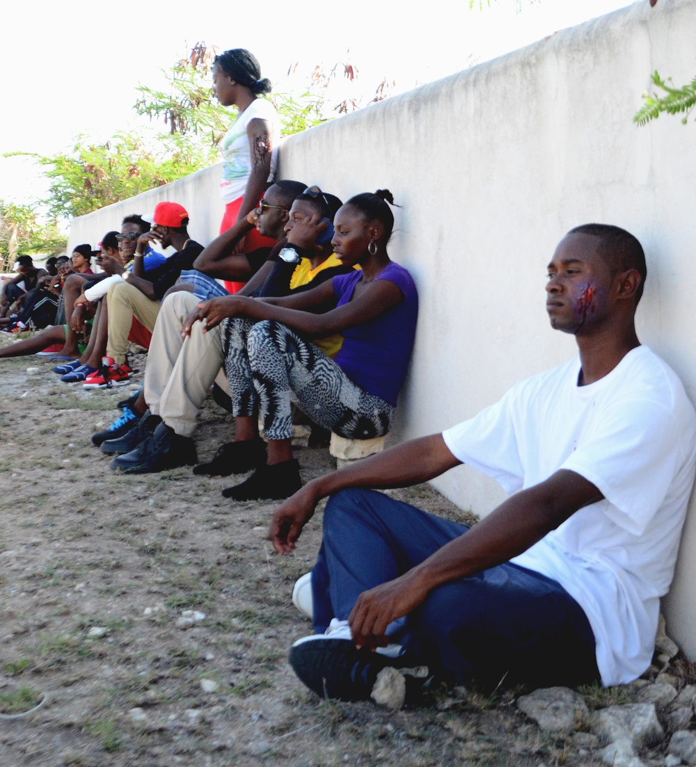 ABDF Coast Guard conducts mass casualty training