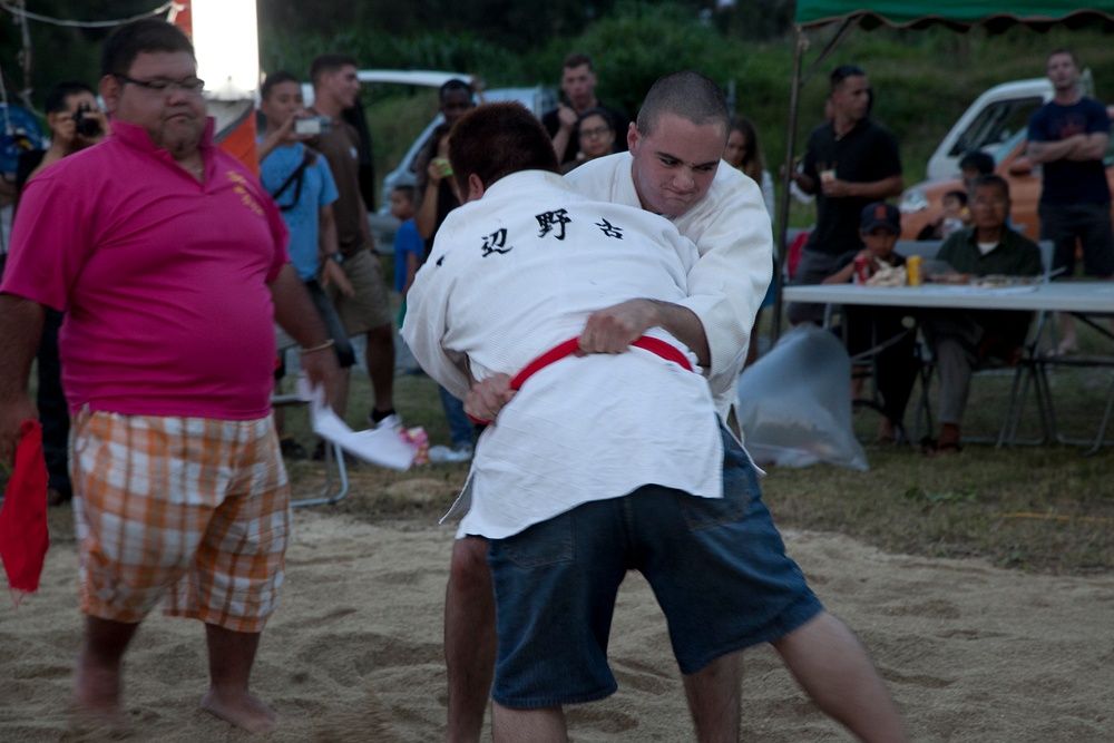 Culture, camaraderie, competition shared in Okinawa sumo tournament