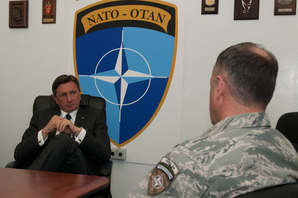 President Borut Pahor Visits Camp Butmir