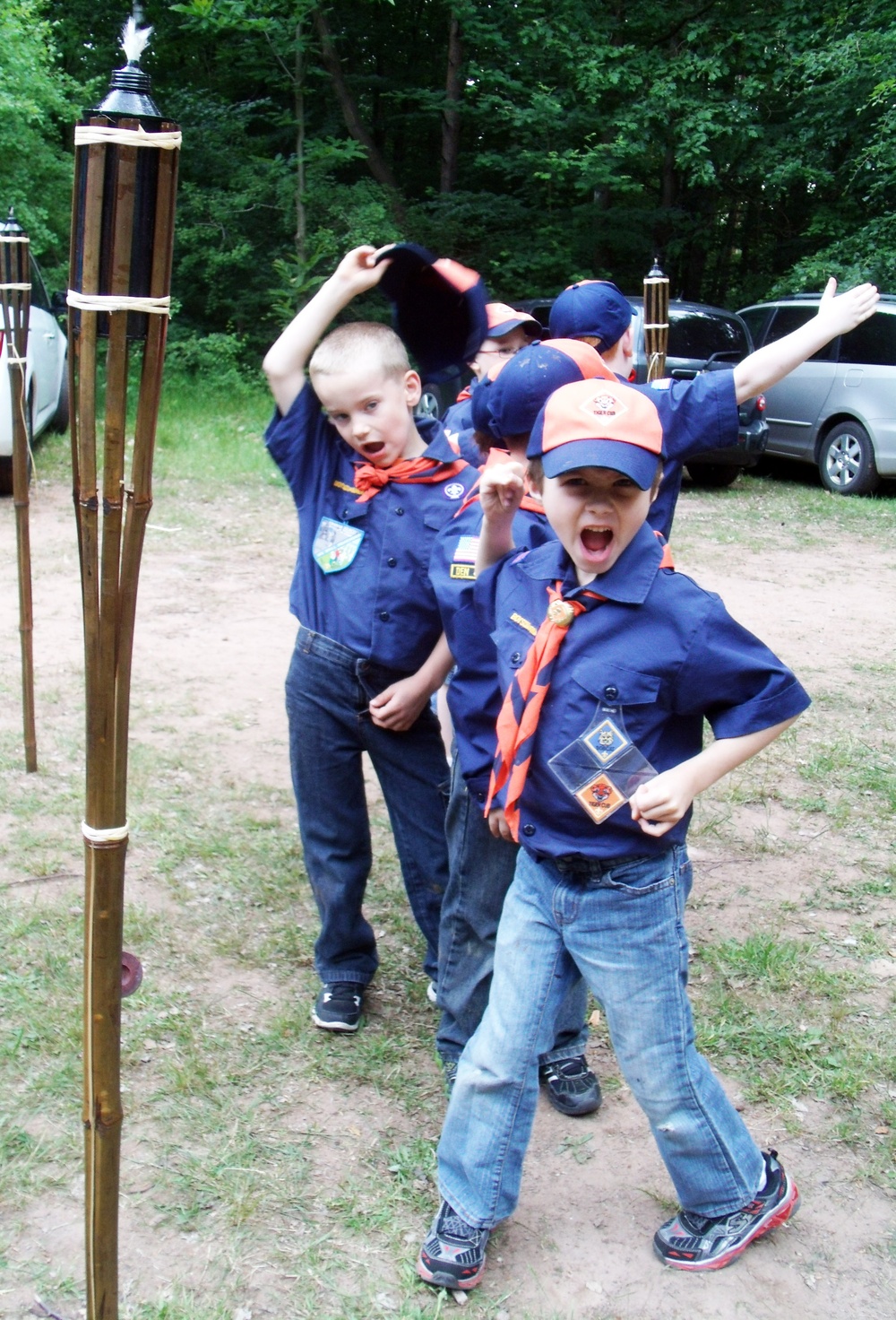 ‘Wolves and Tigers and Bears – Oh My!’ – Scouts conduct mass ‘promotion’ at local camp