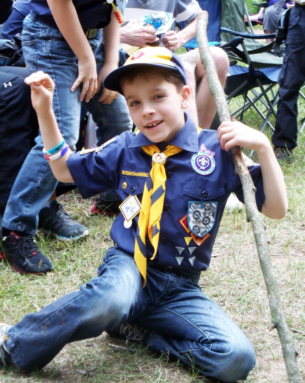 ‘Wolves and Tigers and Bears – Oh My!’ – Scouts conduct mass ‘promotion’ at local camp