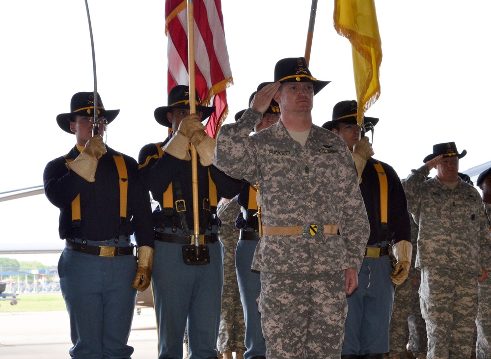 1st Air Cavalry Brigade’s change of responsibility ceremony