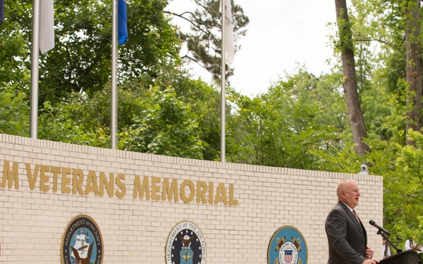 A place to reflect: Vietnam veterans honored in memorial rededication ceremony