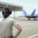 On the line: An F-22 Raptor dedicated crew chief