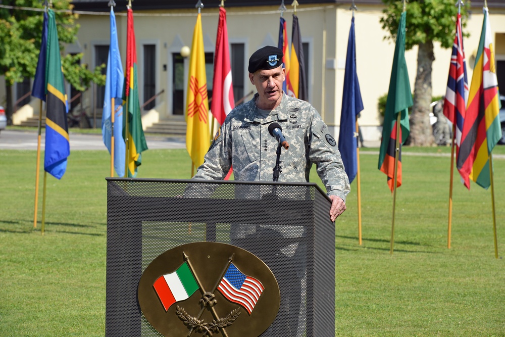 Change of Command Ceremony SETAF/ US Army Africa