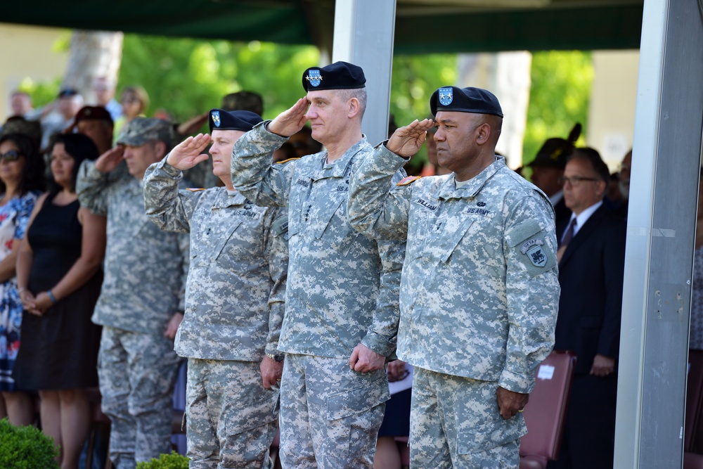 Change of Command Ceremony SETAF/ US Army Africa