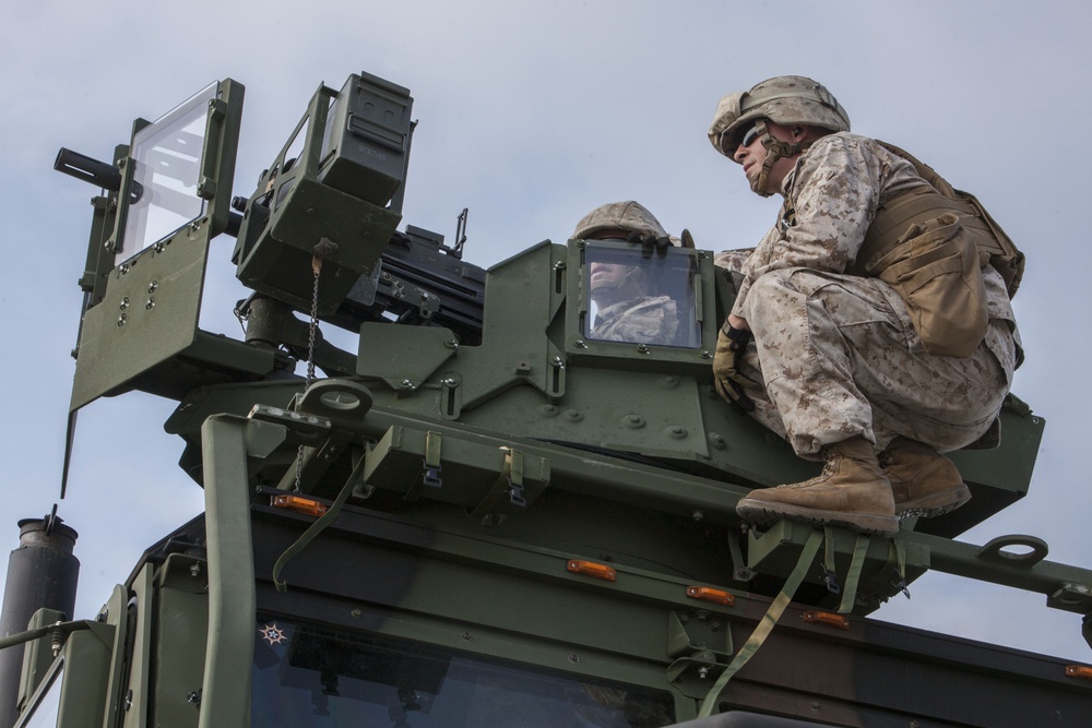 Transportation Support Company fires MK-19 Grenade Launcher
