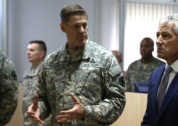 US Defense Secretary visits MK Air Base