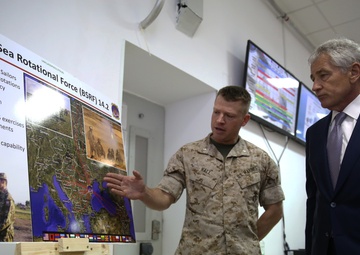 US Defense Secretary visits MK Air Base