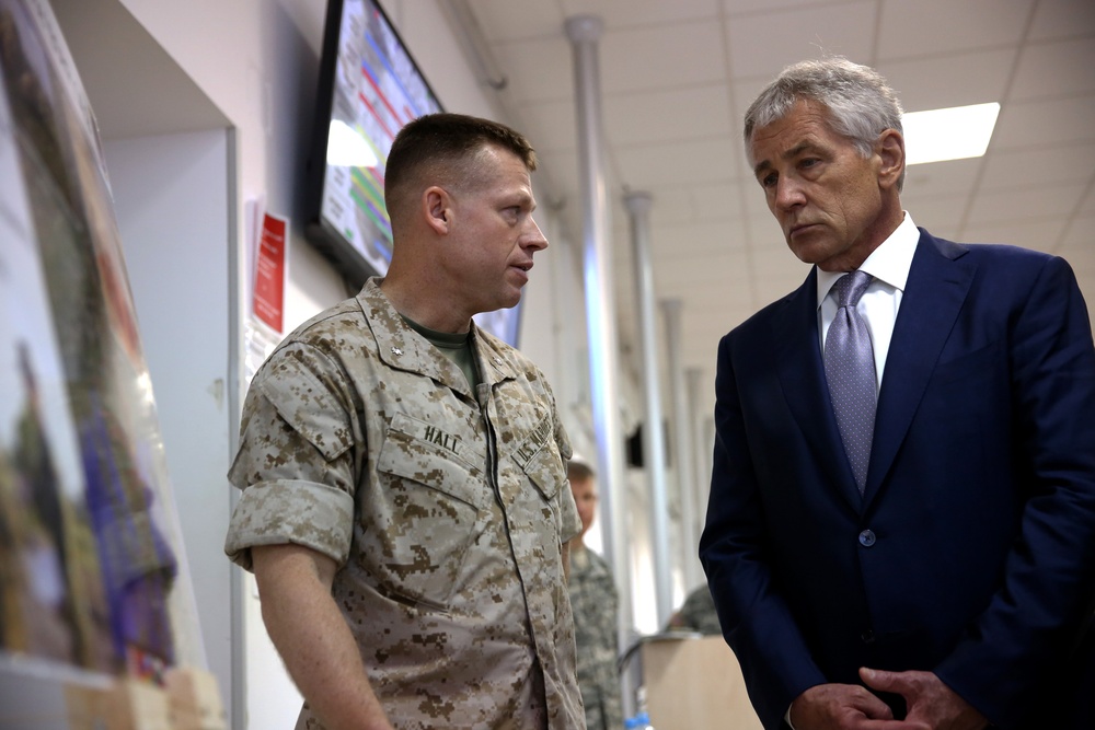 US Defense Secretary visits MK Air Base