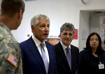 US Defense Secretary visits MK Air Base
