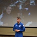 Col. Shane Kimbrough speaks to a group about NASA career field options