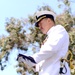 Former 11th District commander carries his district admiral flag