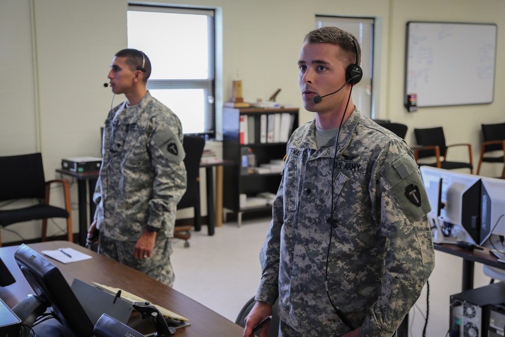 Air traffic control Soldiers deploy to Kuwait