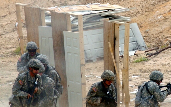 Combat engineers employ universal key