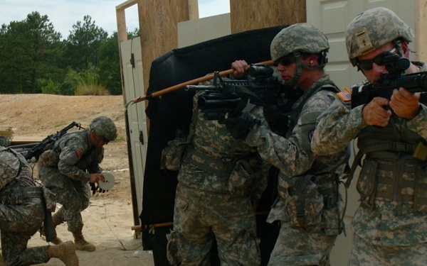 Combat engineers employ universal key