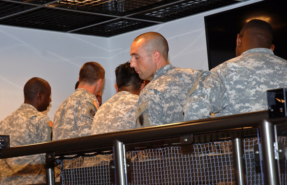 USAG Okinawa civilians and Soldiers take tour to disaster readiness center in Okinawa