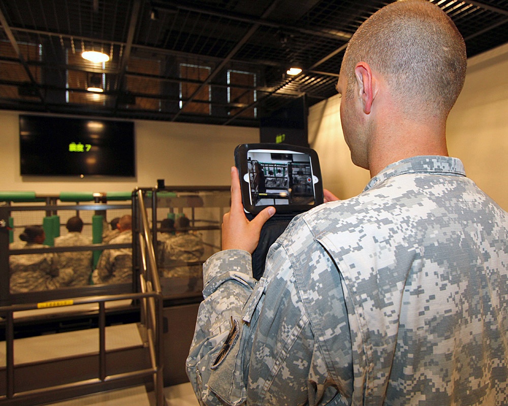 USAG Okinawa civilians and Soldiers take tour to disaster readiness center in Okinawa