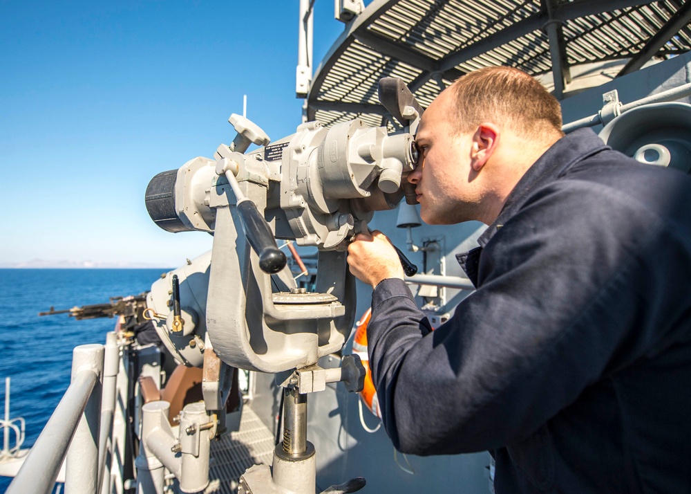 USS Vella Gulf activity