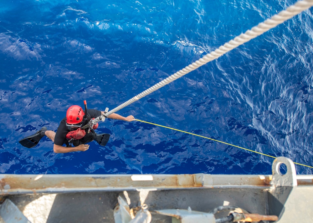 USS Vella Gulf activity