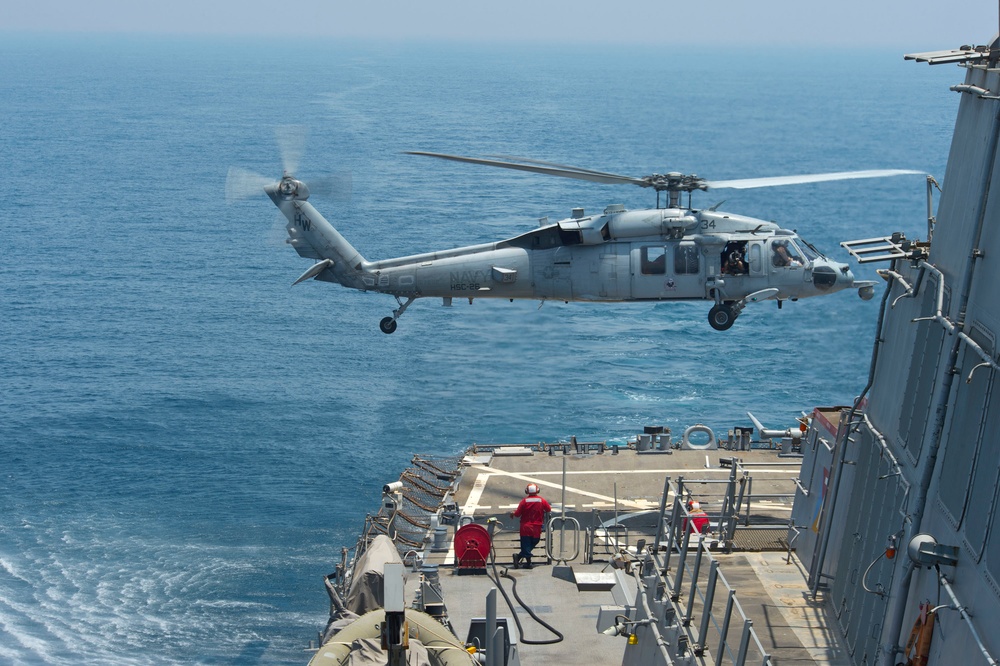 USS Arleigh Burke activity