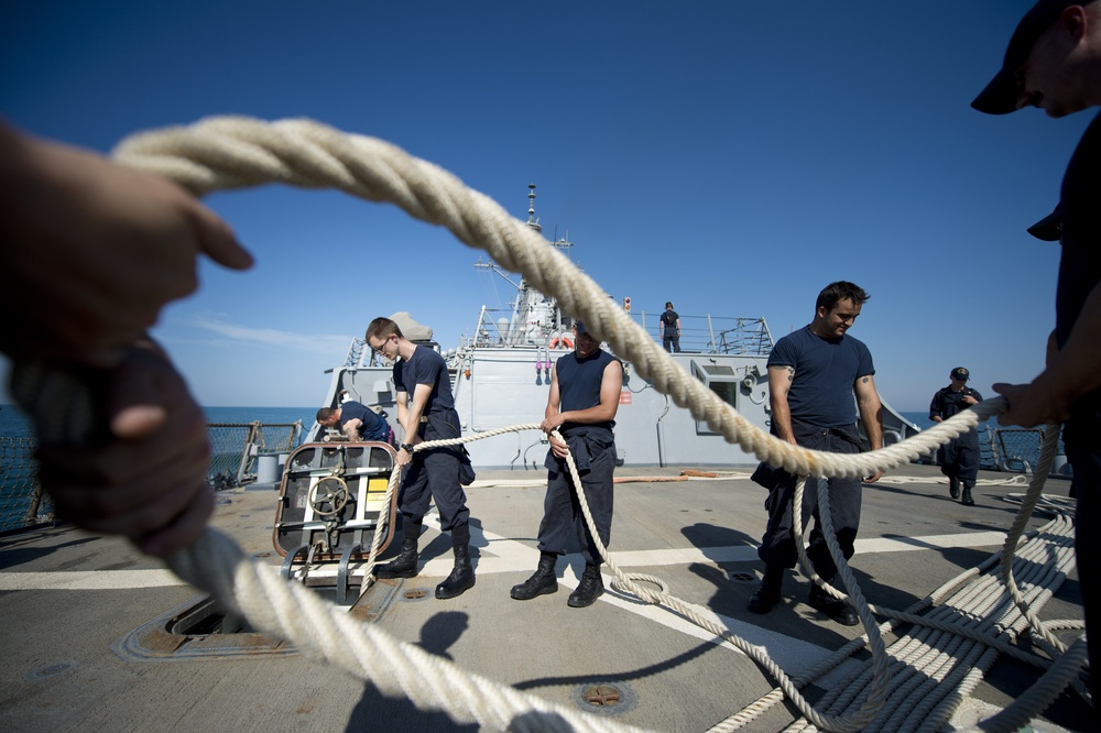 USS Arleigh Burke activity