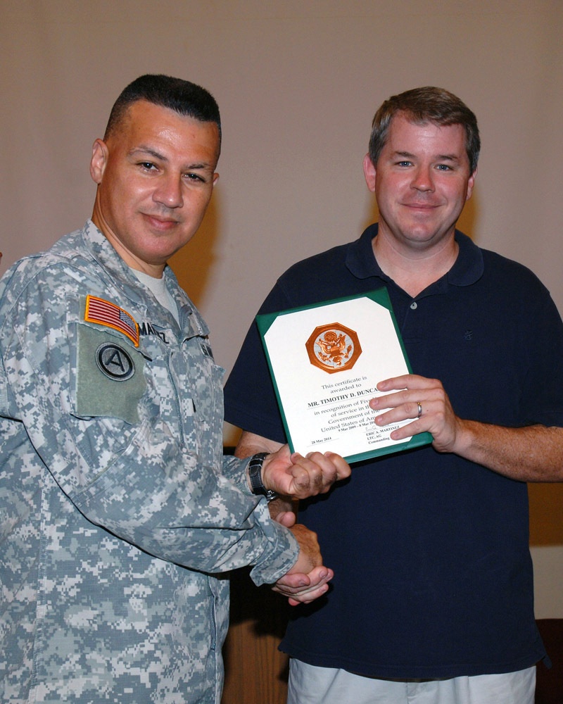 US Army Garrison Okinawa recognizes achievements of civilians, June 5, 2014
