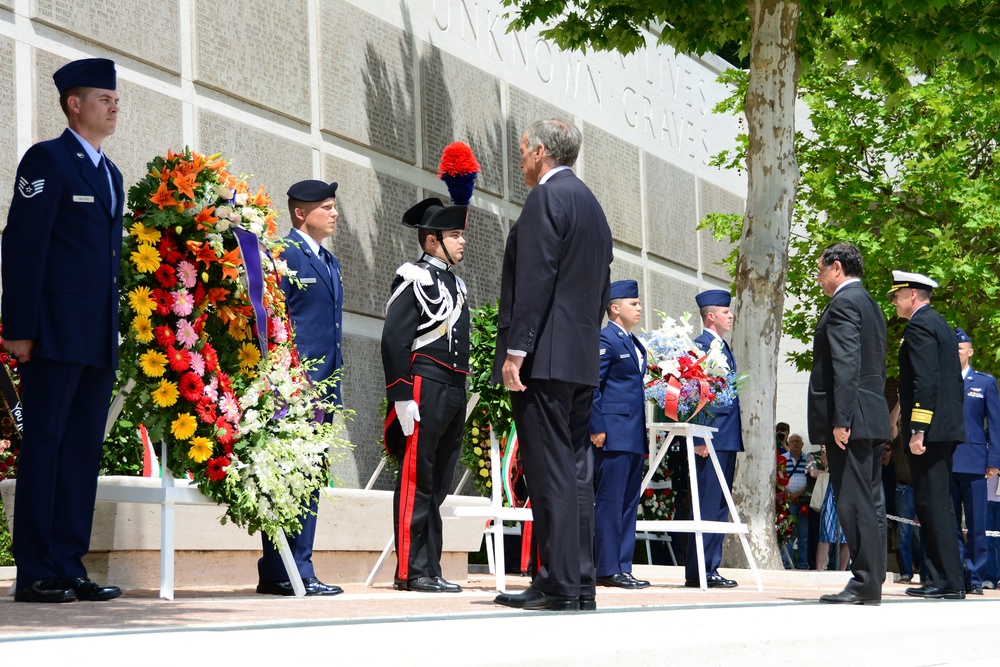 Memorial Day ceremony