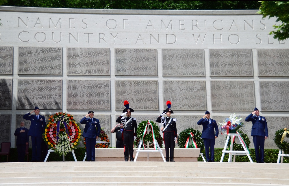 Memorial Day ceremony