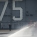 USS Harry S. Truman aqueous film-forming foam hose test