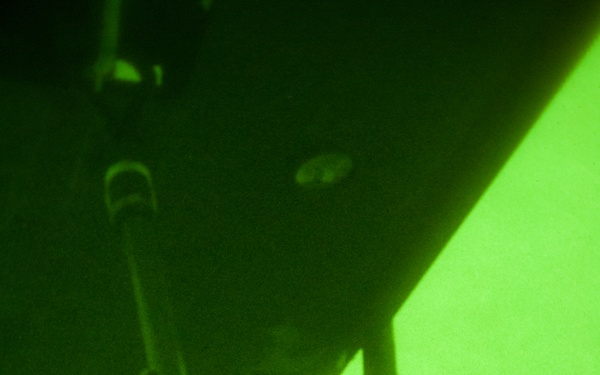 Hooking the sling-load