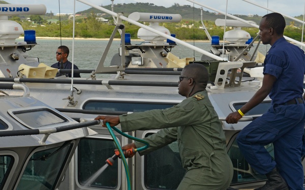 Tradewinds pursuit and evasion drills