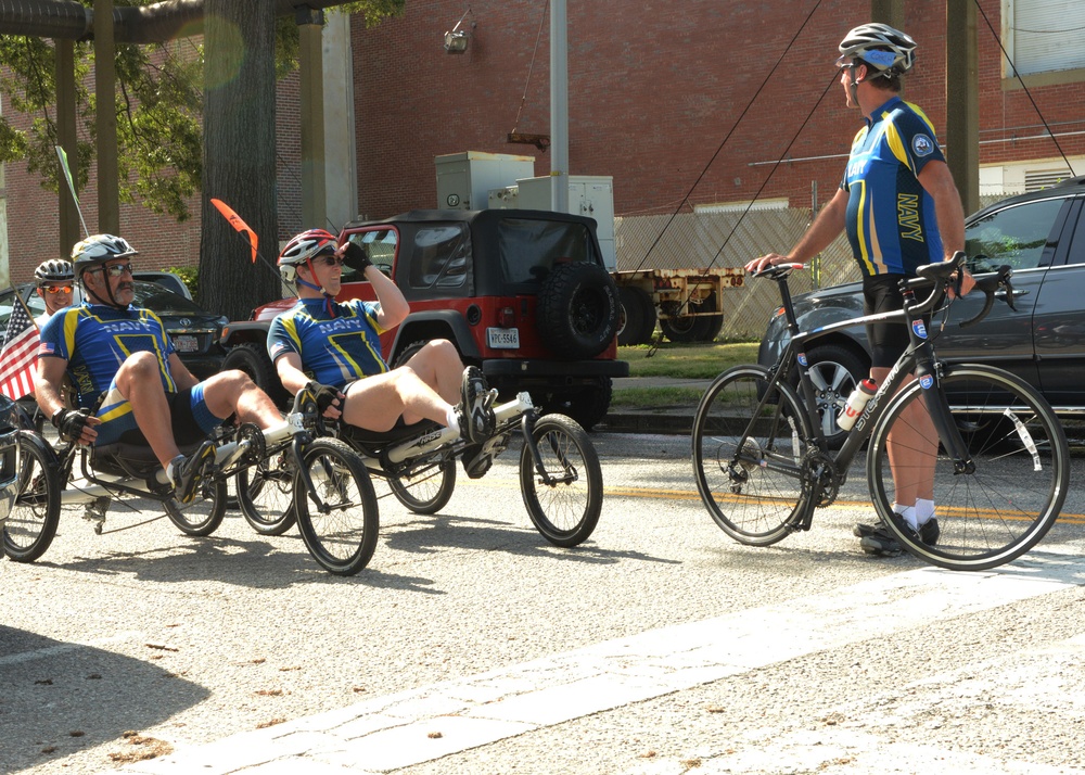 2014 Wounded Warrior Cycling practice
