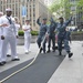 Sailors visit morning show in New York