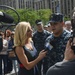 Sailors visit morning show in New York