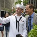 Sailors visit morning show in New York