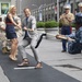 Sailors visit morning show in New York