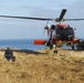 Coast Guard MH-60 Jayhawk helicopter crew conducts vertical surface training in Kodiak, Alaska
