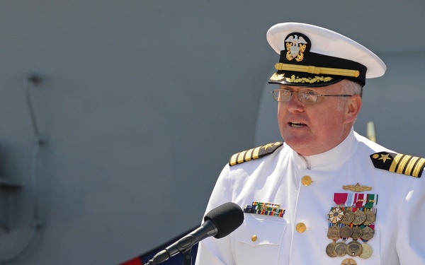 Commander, Amphibious Squadron 3 change of command