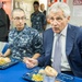 SECDEF Hagel visits USS Vella Gulf