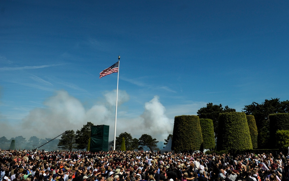 President Obama honors D-Day vets in Normandy